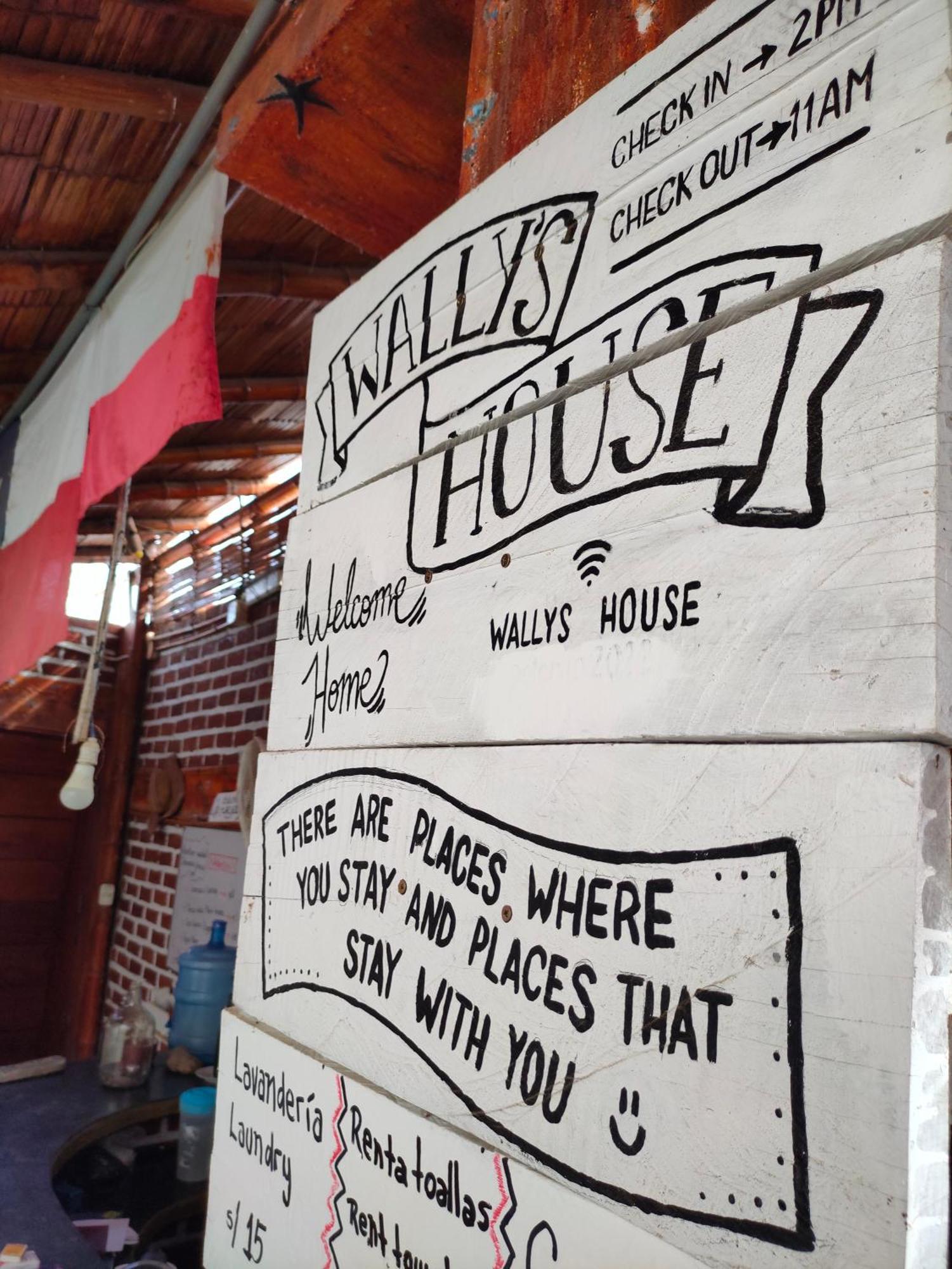 Wally'S House Máncora Kültér fotó